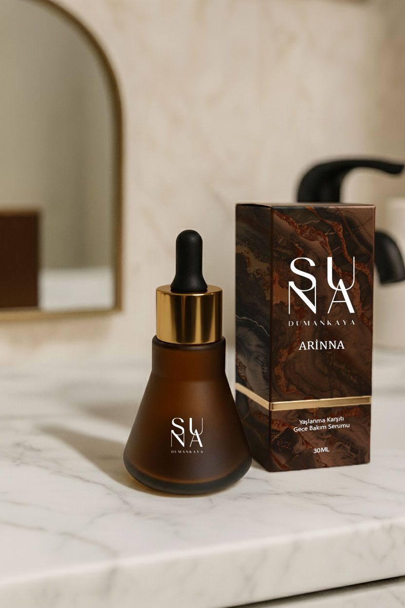 Yaşlanma karşıtı gece bakım serumu